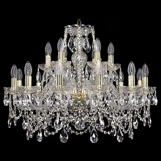 Подвесная люстра bohemia ivele crystal 1411 1411-12-6-240-g